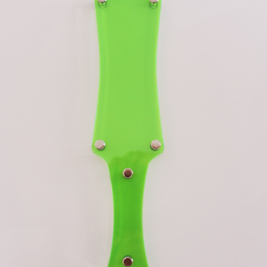 Clear Acrylic UV Reactive BDSM Spanking Paddle