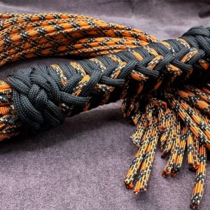 Dukes of Hazard General Lee inspired Paracord Flogger