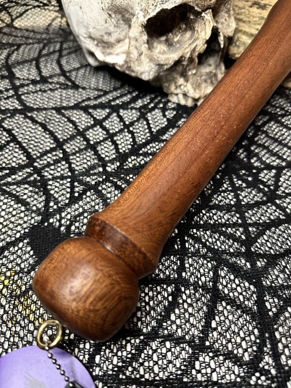 Reclaimed hardwood ridged spanking bat - Image 3