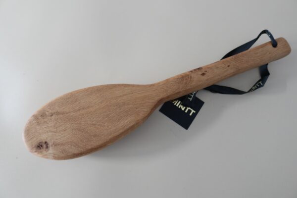 Solid oak handmade paddle with 10no. 20mm deep studs - Image 2