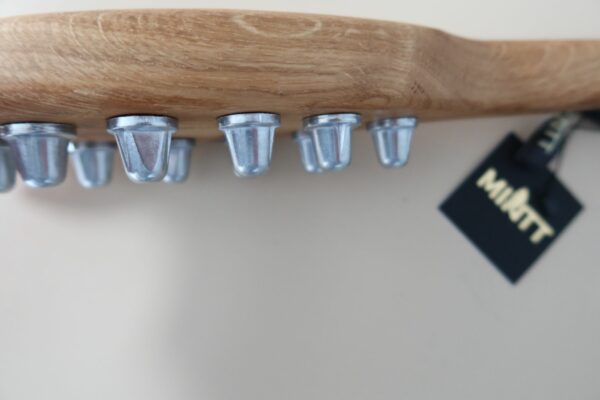 Solid oak handmade paddle with 10no. 20mm deep studs - Image 3