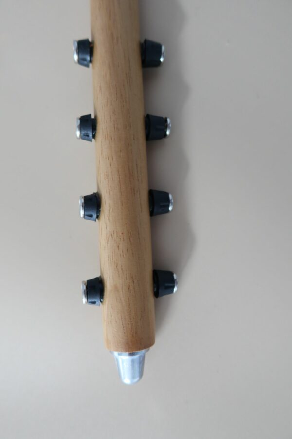 Hardwood stud bar with aluminium and rubber studs. - Image 2