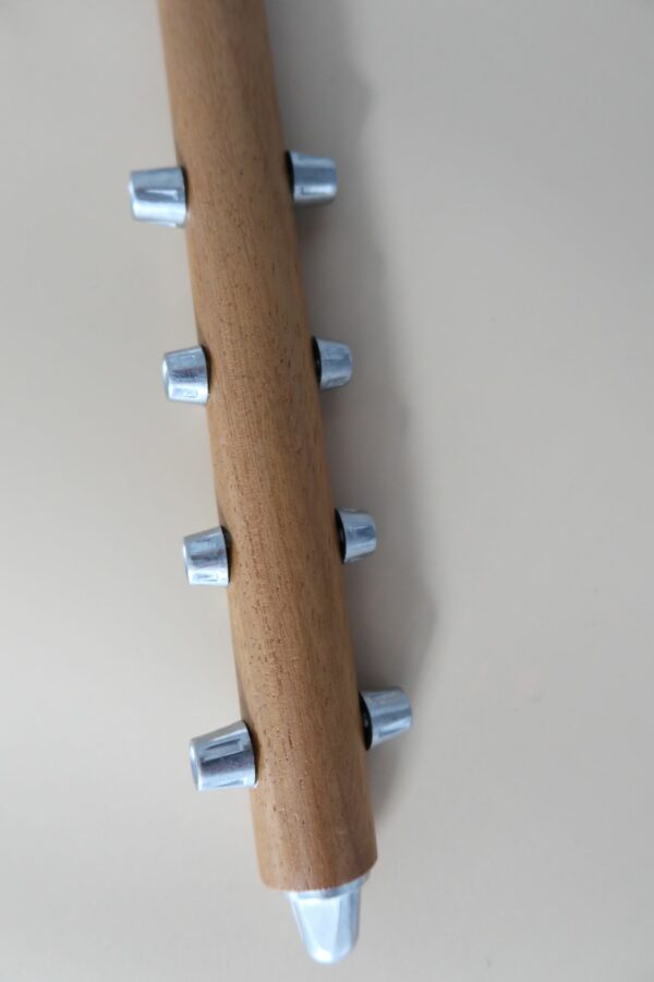 Hardwood stud bar with aluminium studs. - Image 2