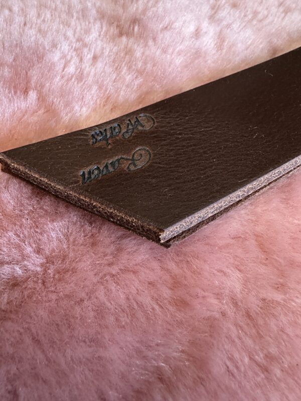 Thick Buffalo hide slapper paddle - Image 2