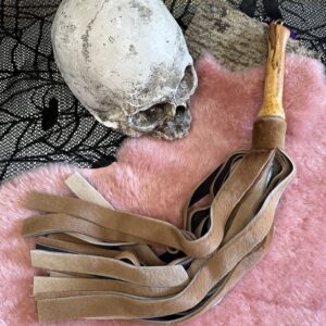 Skippys Brother, Kangaroo hair-on hide flogger