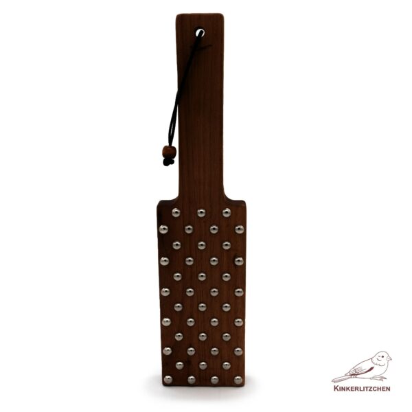 Heavy Walnut Studded Paddle - Image 3