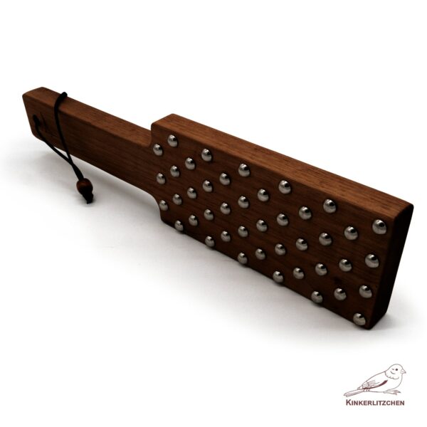 Heavy Walnut Studded Paddle - Image 6