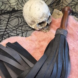 The Waxed Walloper super heavy waxed suede flogger