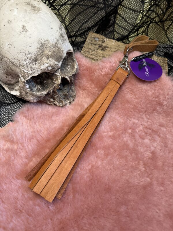 Deerskin leather pussy/dick flogger