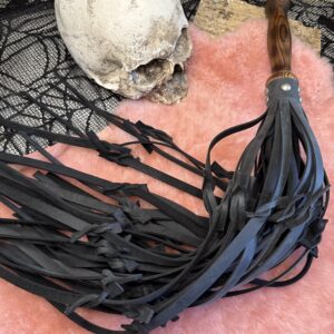 The Matt Black Bastard Flogger