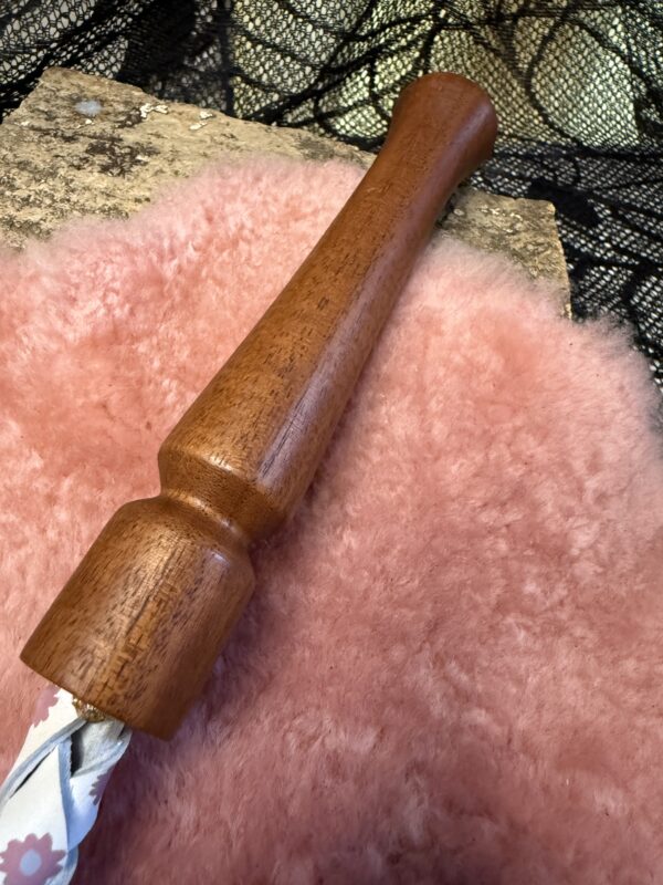 Pink and White flowered braided Whippy - Image 3