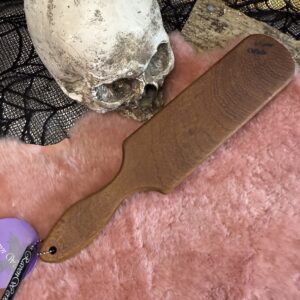 Bull nosed Mahogany spanking paddle