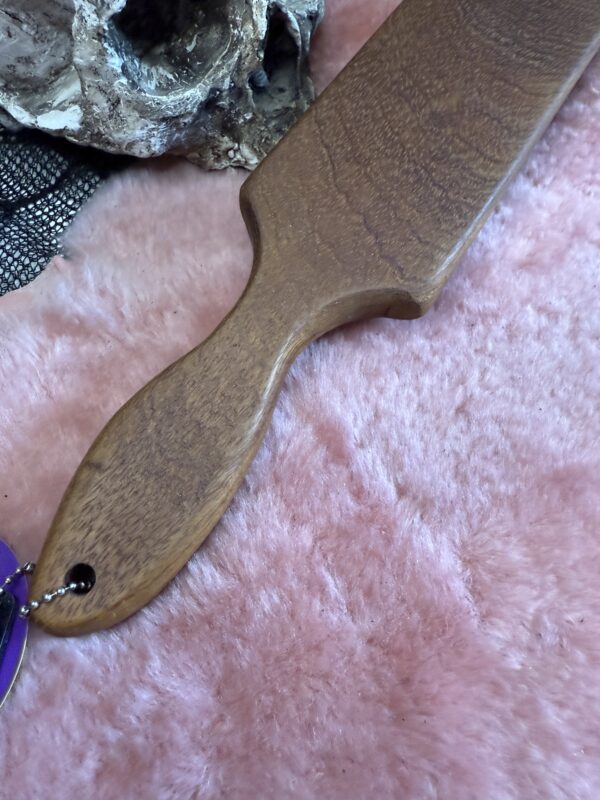 Bull nosed Mahogany spanking paddle - Image 4