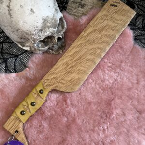 The Hardwood Cleaver spanking paddle