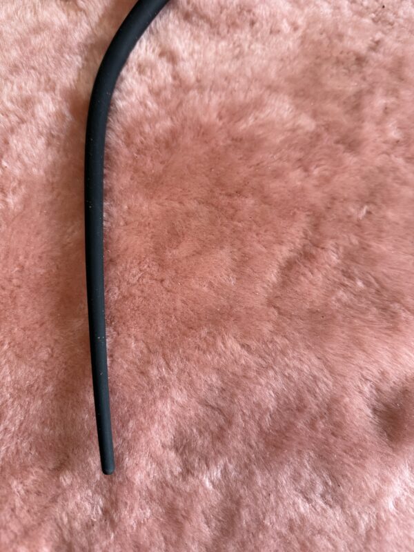Rubber Whip with Pink leather wrapped handle - Image 2