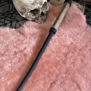 Rubber Whip with African Kudu wrapped handle
