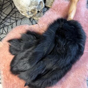 John Snow Sheepskin, Nubuck and rubber flogger