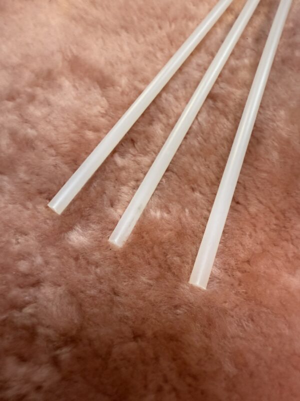 Triple nylon cane with leather handle - Image 4