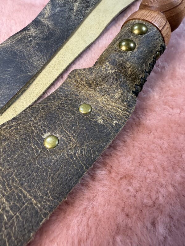 African Kudu leather traditional style tapered Quirt - Image 7