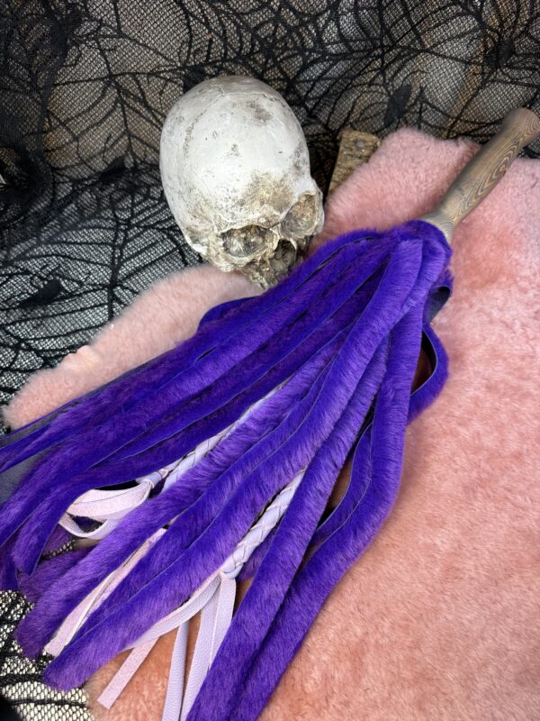 Purple Dreams and Lilac Tease Flogger