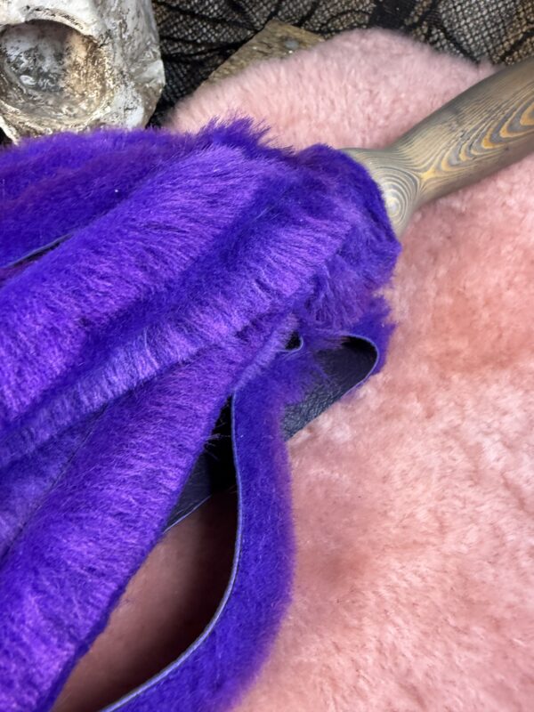 Purple Dreams and Lilac Tease Flogger - Image 4