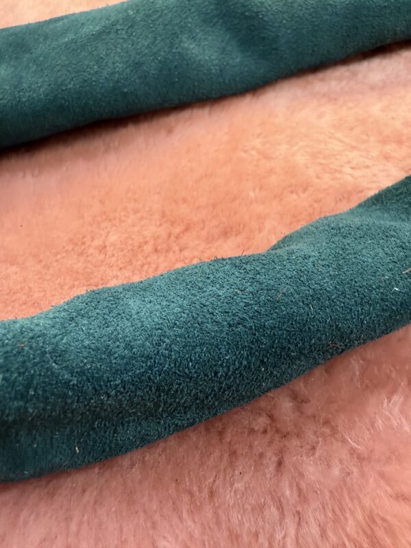 Teal Green soft leather Dragon Tail Whip - Image 4