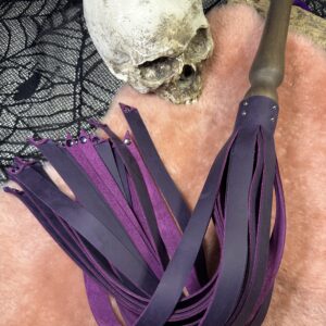 Violet Rebellion- flogger with hand turned handle