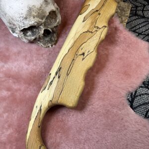 The Spalted Curvy Cleaver paddle