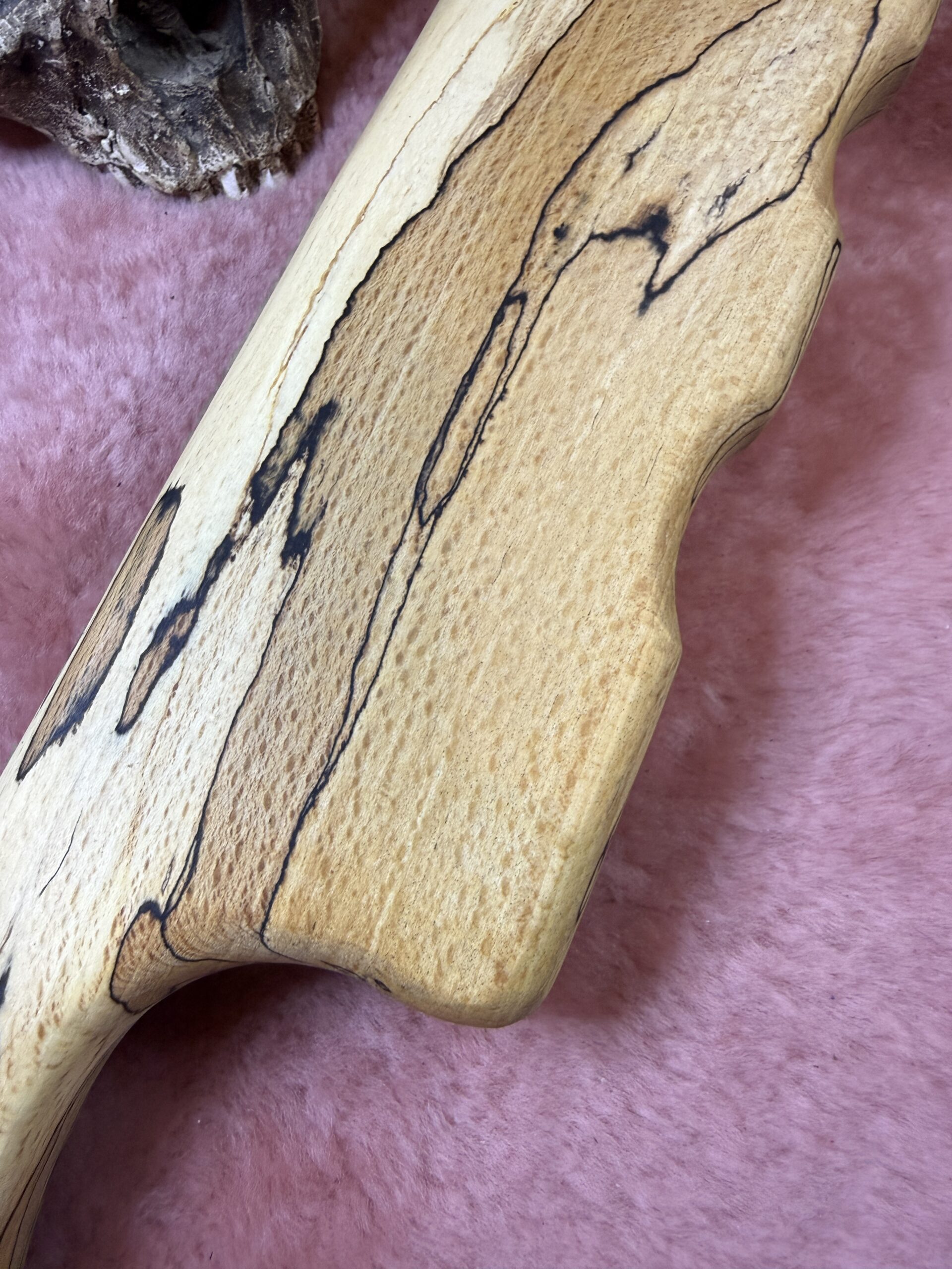 The Spalted Curvy Cleaver paddle - Image 2