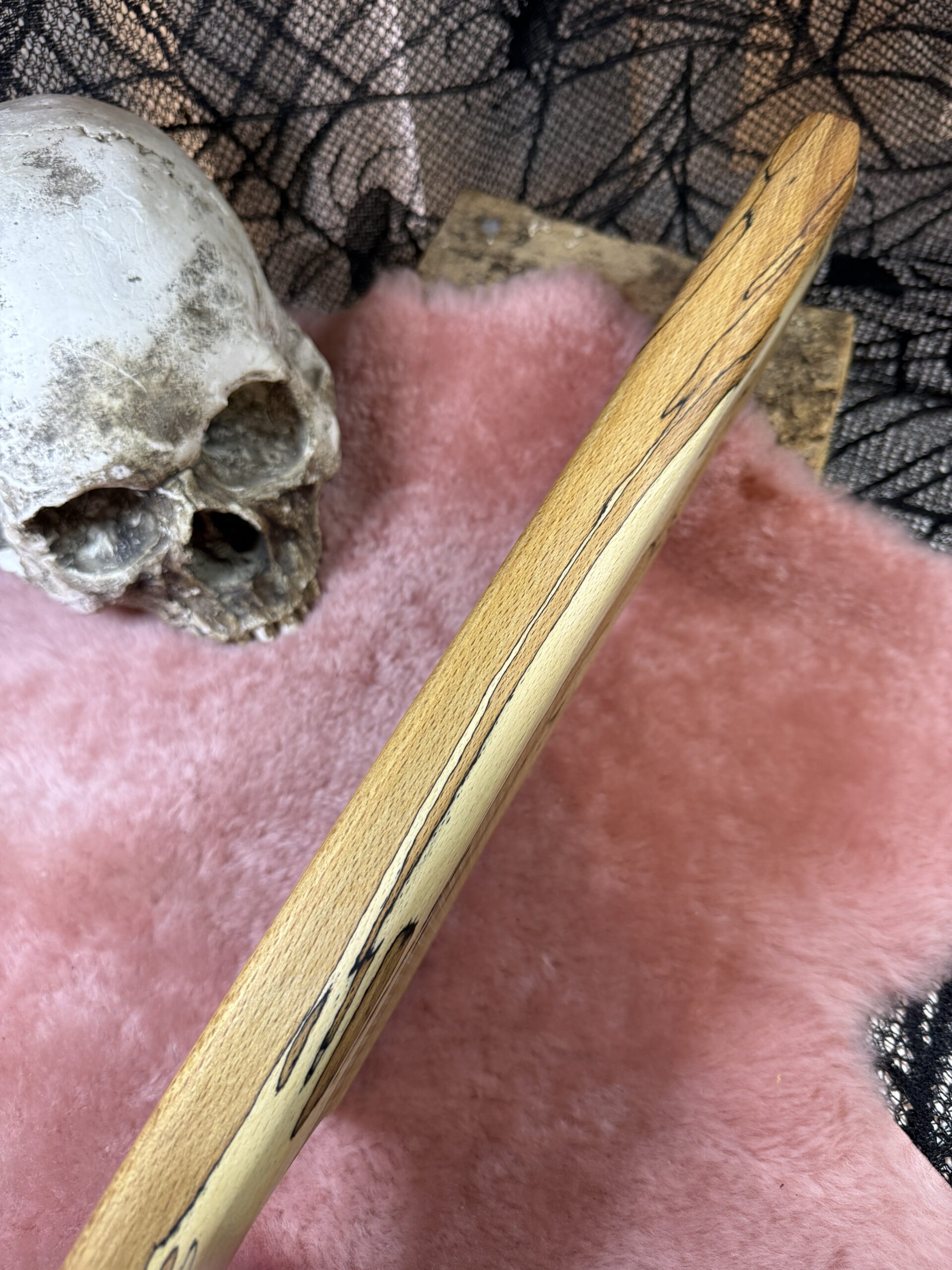 The Spalted Curvy Cleaver paddle - Image 6