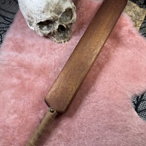 The Teak Double Cheeker paddle