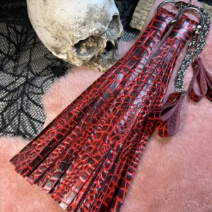 Gatorblood POI Florentine Floggers with finger loops